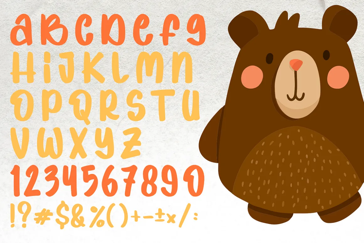 Lucky Chalk Marker Display Font