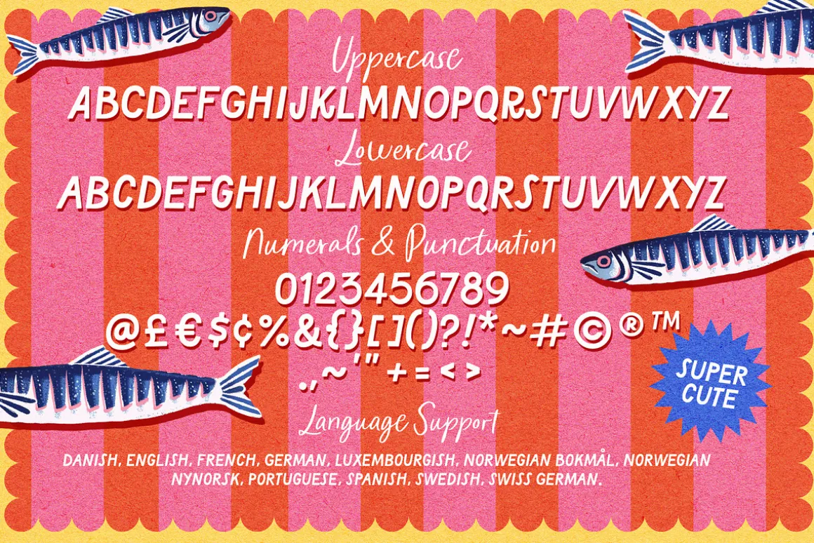Lucky Fish Fonts