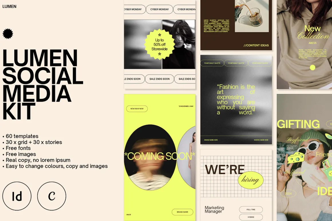 Lumen | Social Media Kit