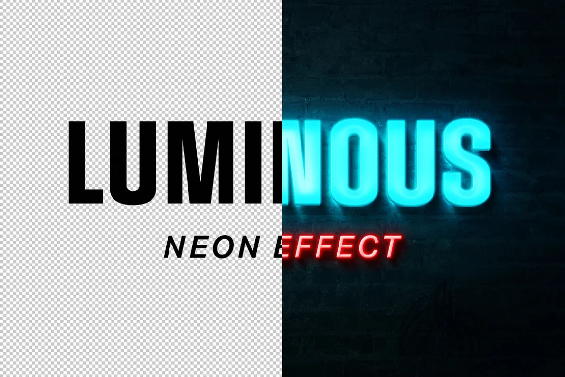 Luminous Neon Text Effect