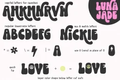 Luna Jade | Retro Swash Font