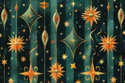 Luxury Art Deco Christmas Baubles
