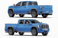 2025 Luxury HD Truck Mockup Set