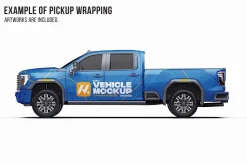 2025 Luxury HD Truck Mockup Set