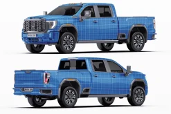 2025 Luxury HD Truck Mockup Set