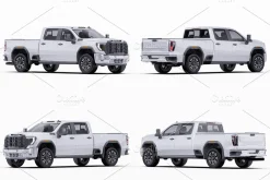 2025 Luxury HD Truck Mockup Set