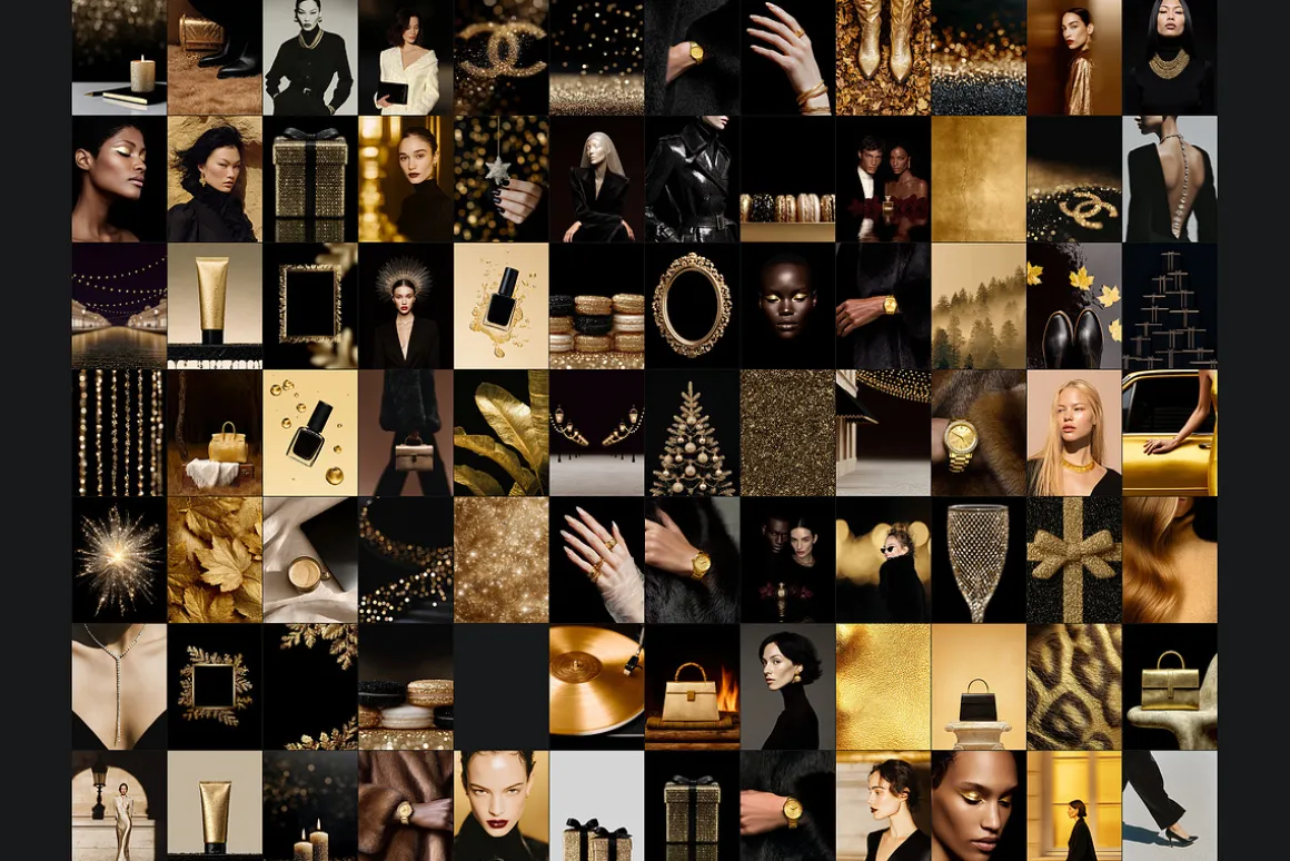 Luxury Holiday Editorial Image Pack
