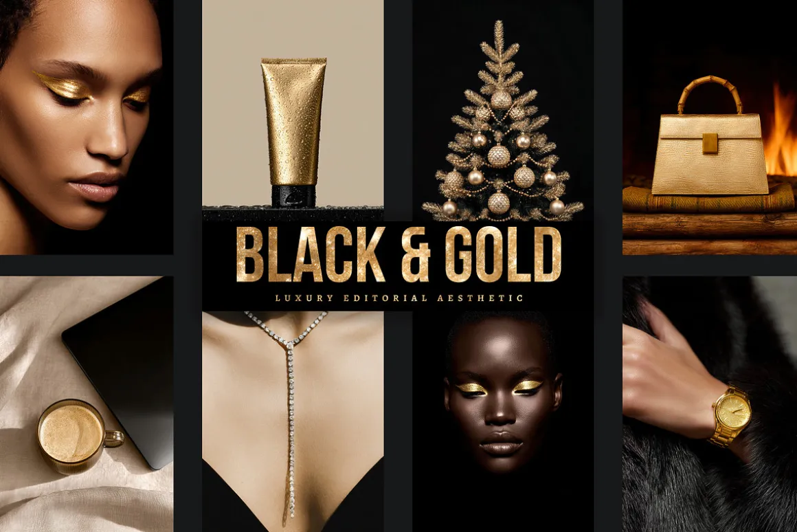 Luxury Holiday Editorial Image Pack