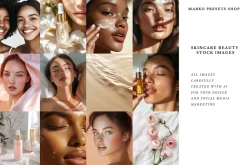 100 Luxury Skincare Stock Photos