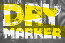 Maaark II | Dry marker font