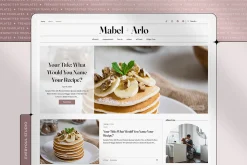 Mabel + Arlo Wix Template