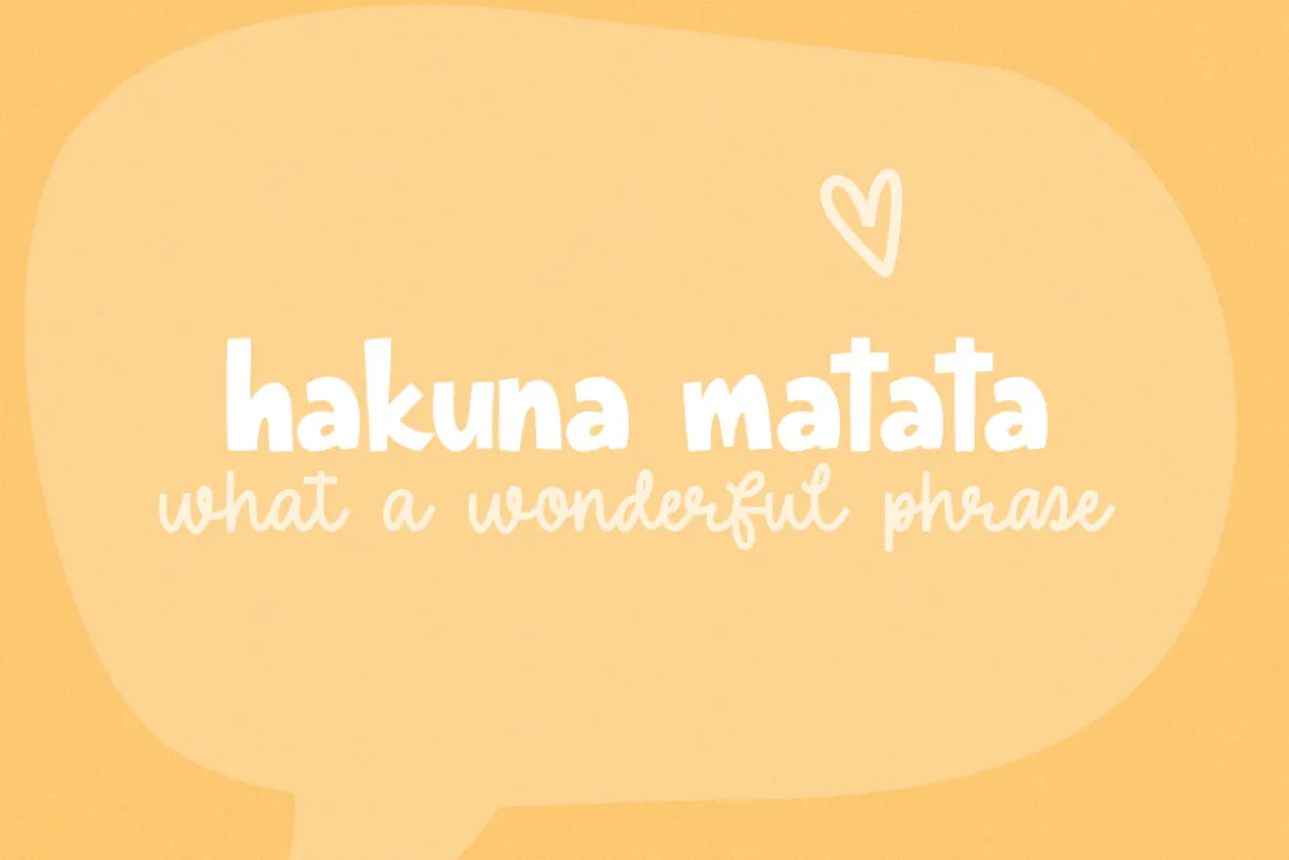 Macaroni Cheese Font Duo + Doodles