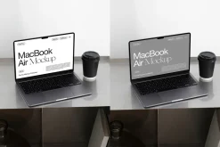 MacBook Air Mockup PSD
