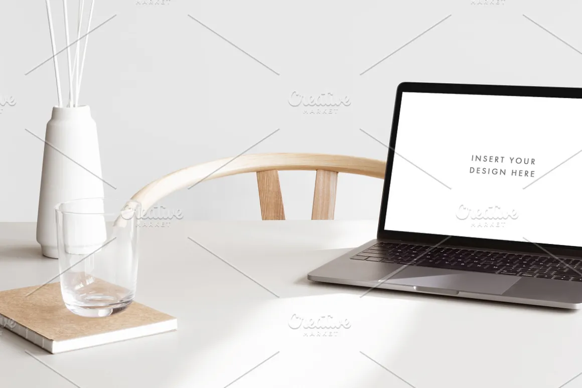 MacBook Laptop Photo Mockup