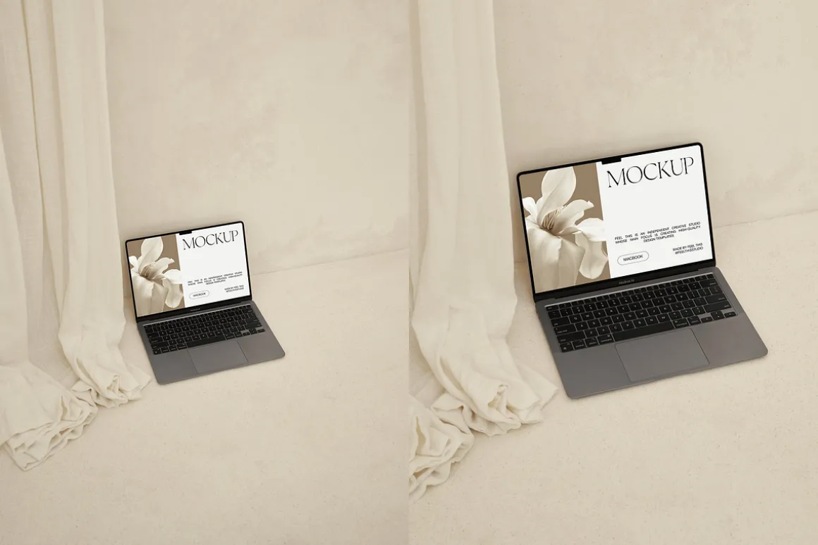 MacBook Air Mockup PSD