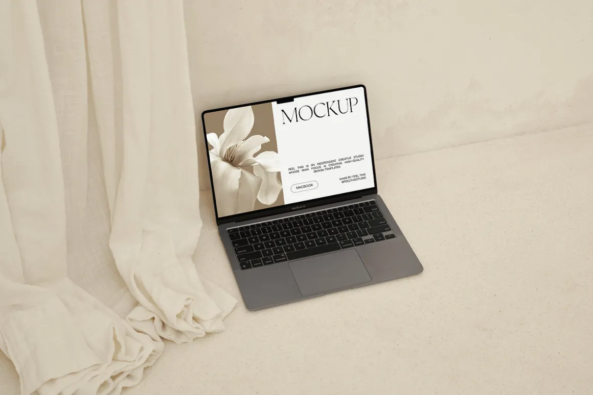 MacBook Air Mockup PSD