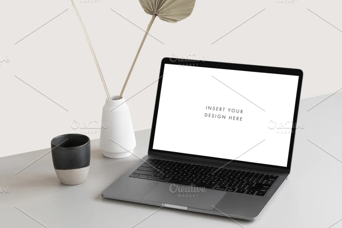 MacBook Laptop Photo Mockup