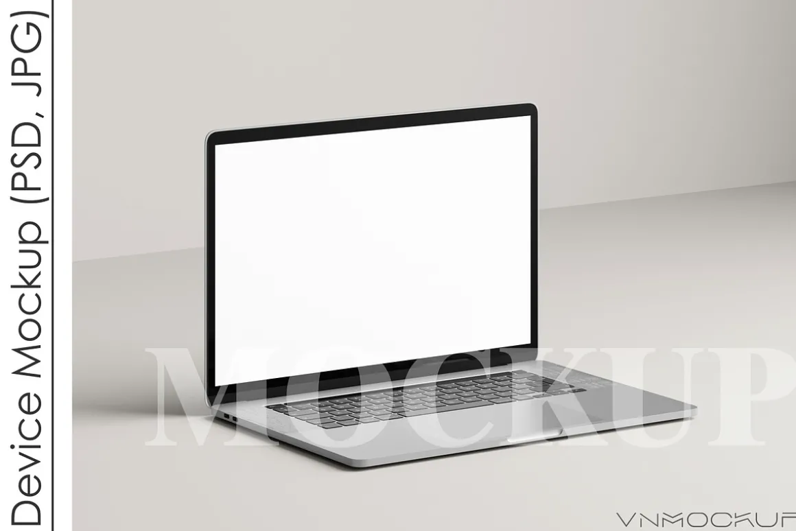 MacBook Mockup PSD JPG