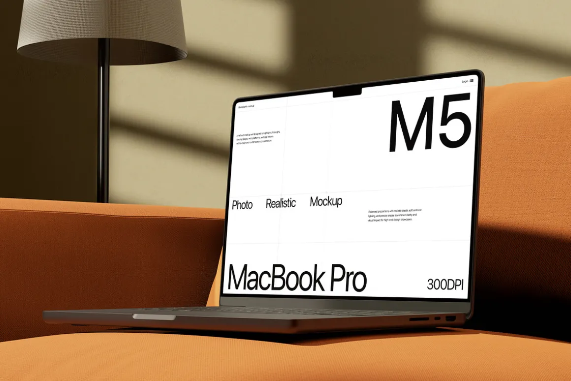 Macbook Pro Laptop Mockup