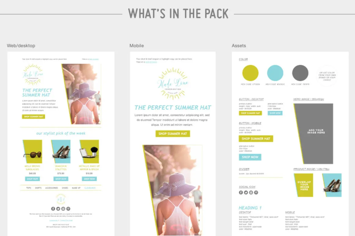 Madeline E-commerce Email Template