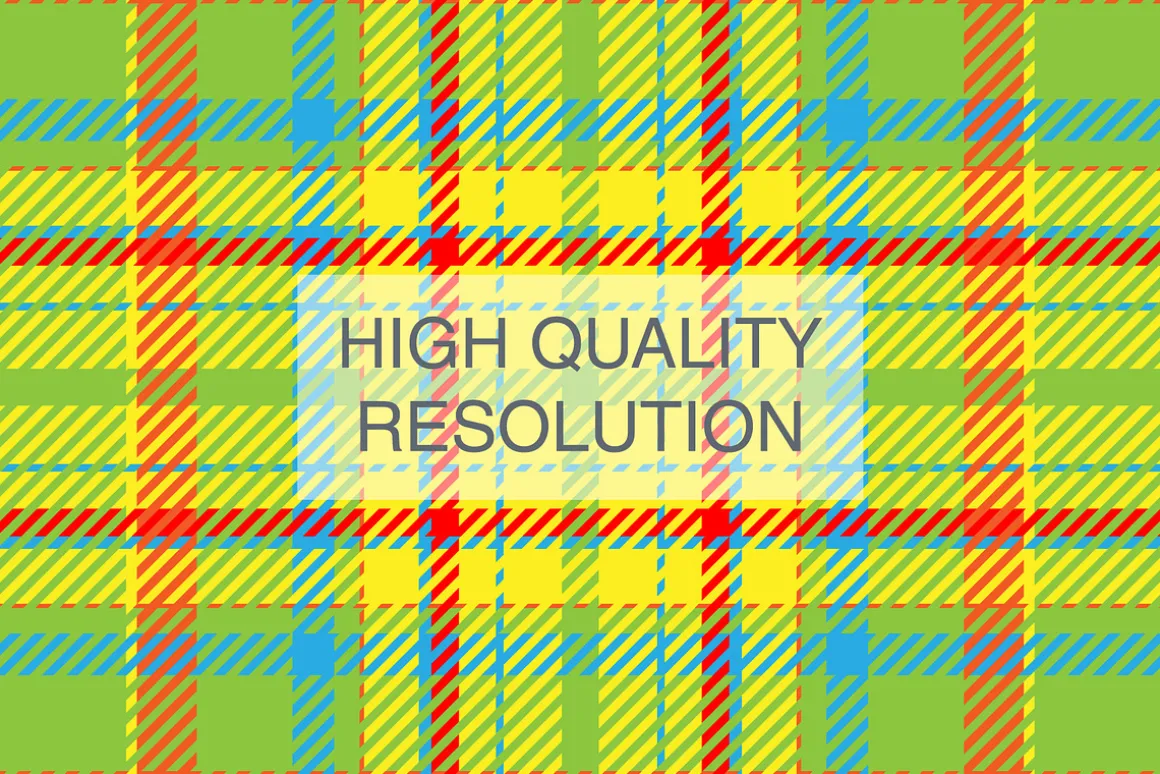 #6 Madras Pattern Plaids EPS + JPG