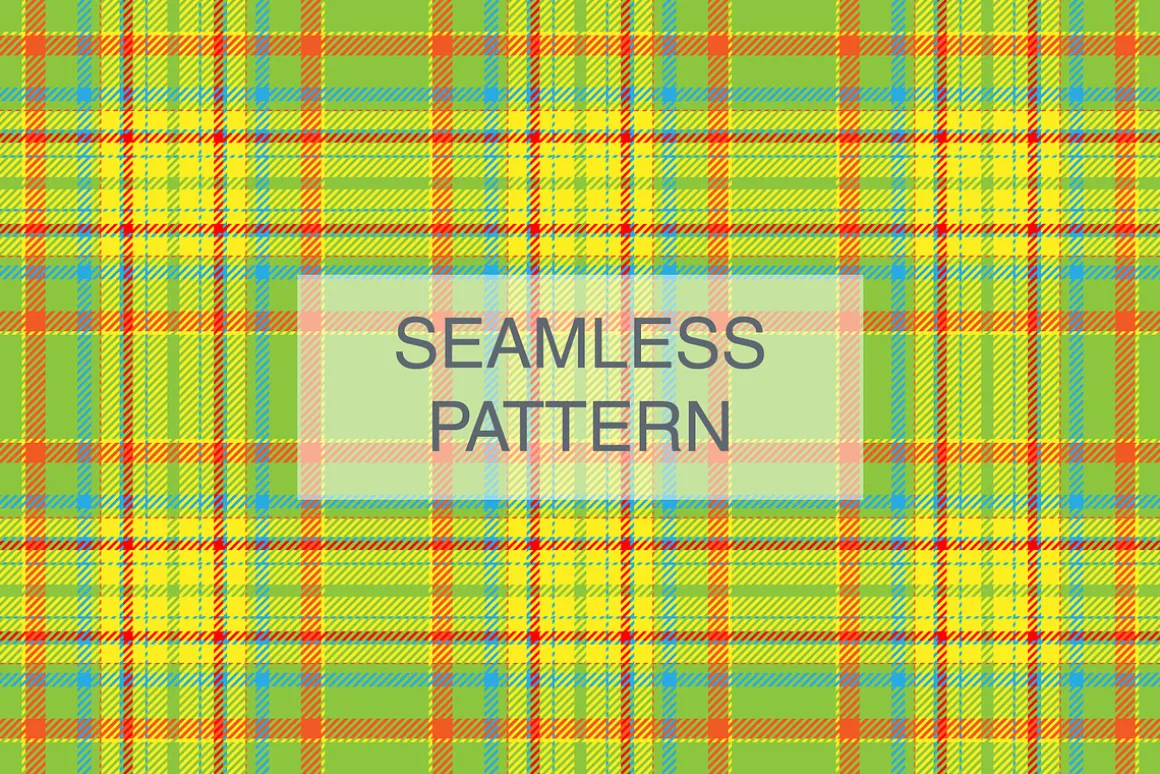 #6 Madras Pattern Plaids EPS + JPG
