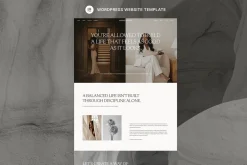 Maeve WordPress Website Template