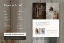 Maeve WordPress Website Template
