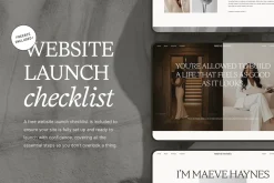 Maeve WordPress Website Template