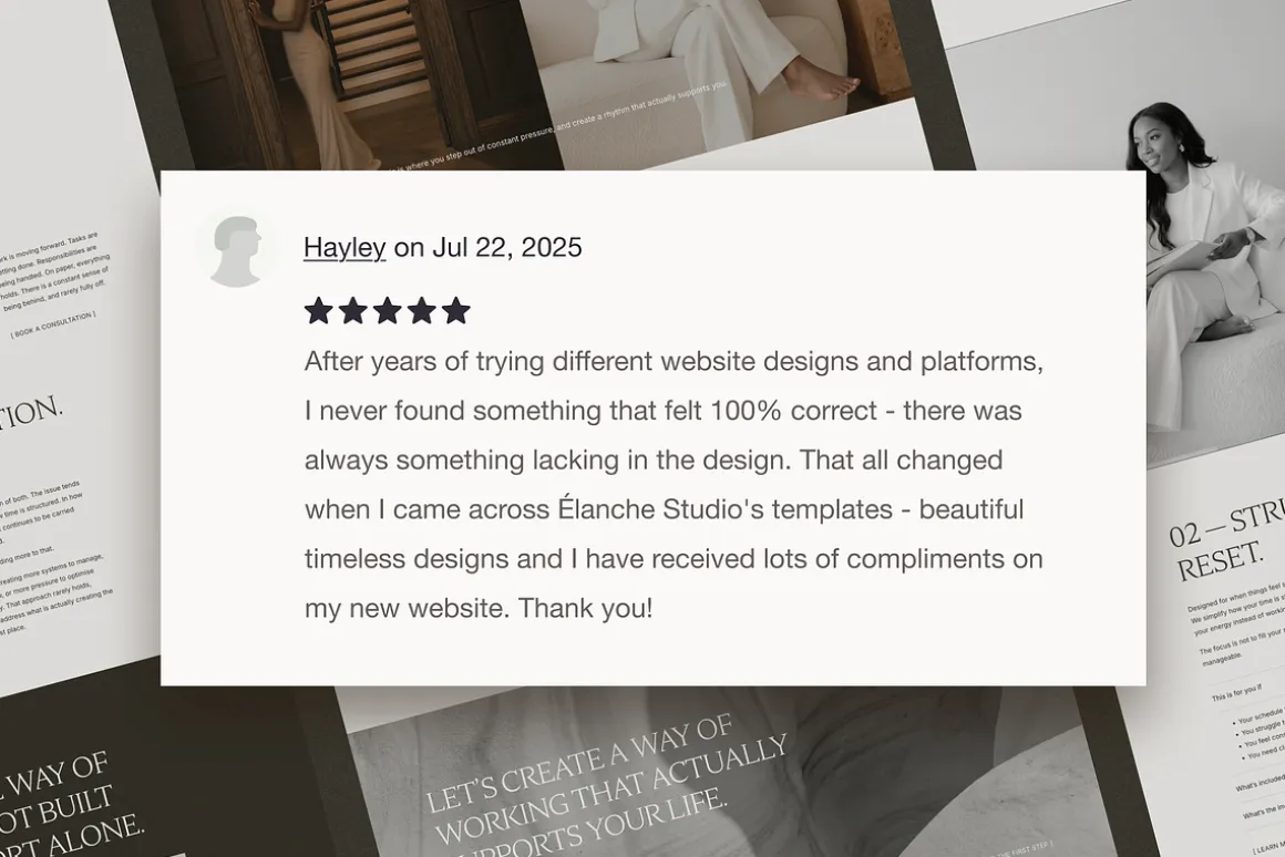 Maeve WordPress Website Template