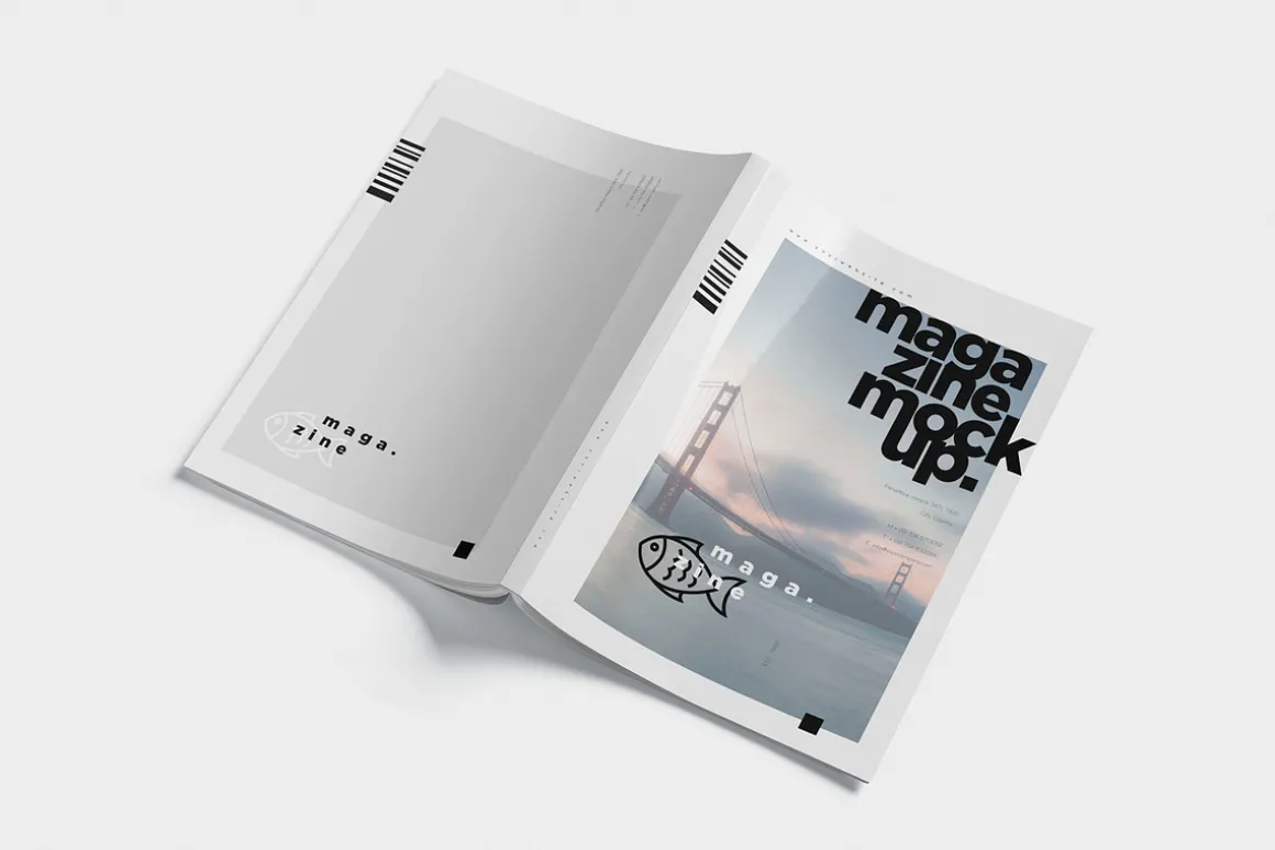 Magazine Spread Mockups