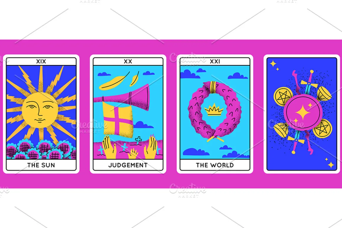 Magical Tarot Cards Major Arcana