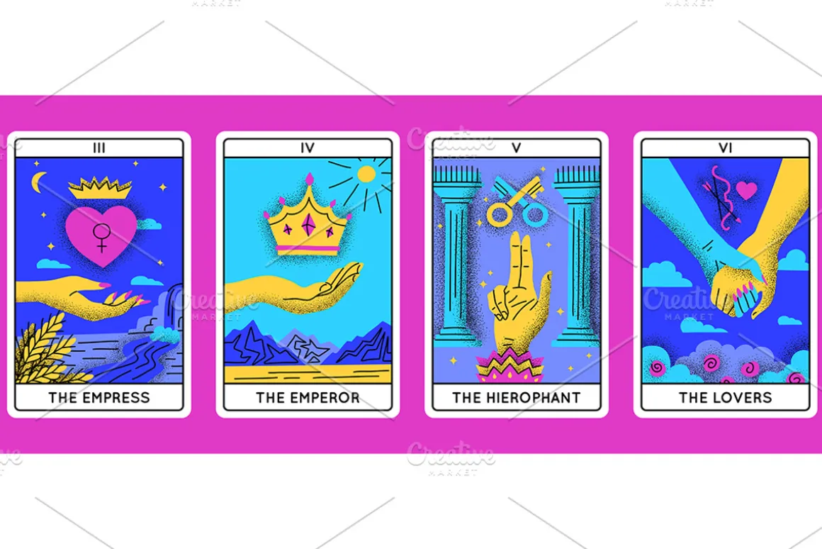 Magical Tarot Cards Major Arcana
