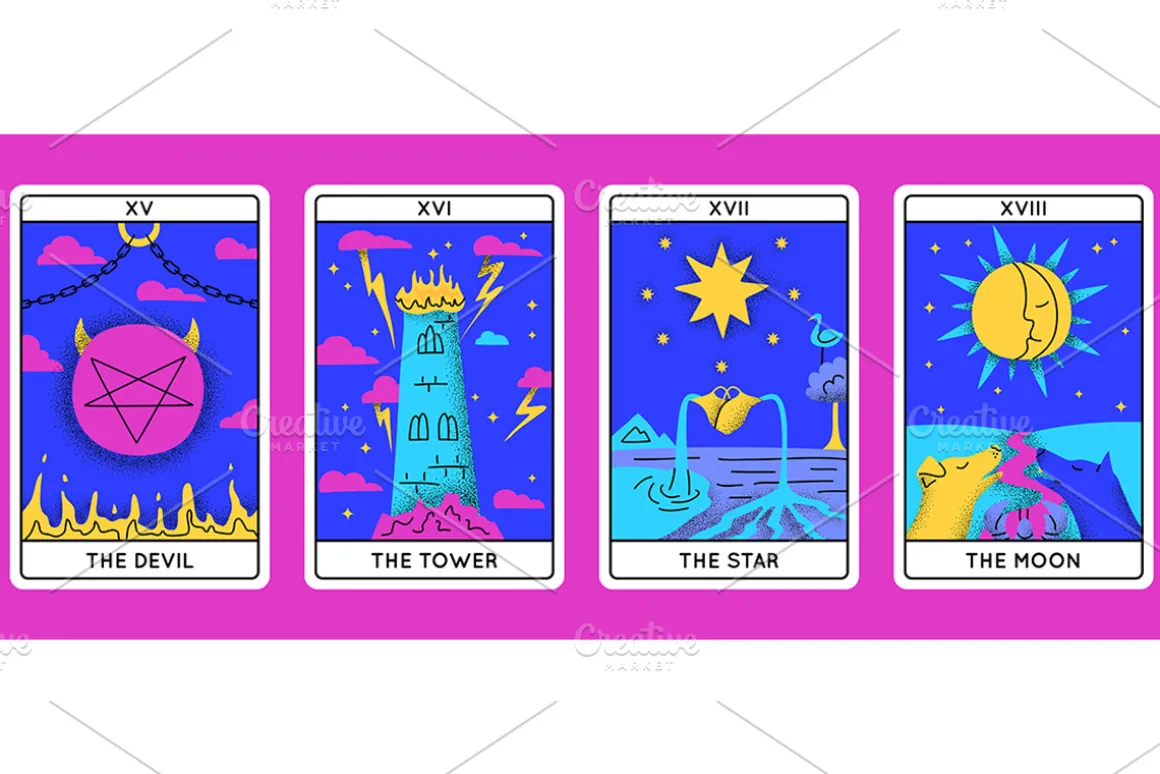 Magical Tarot Cards Major Arcana