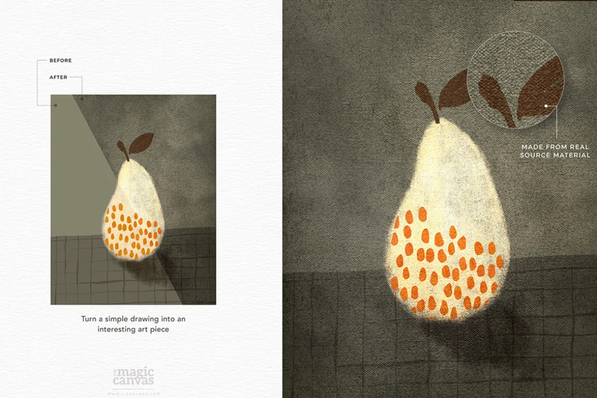 Magic Canvas Photoshop textures
