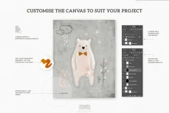 Magic Canvas Photoshop textures