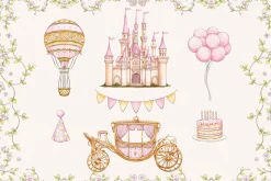 Magic Kingdom Pink clip art