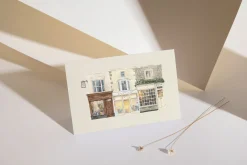 Magic Library watercolor