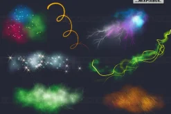 Magic Sparks Overlays