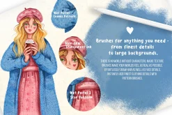 MAGIC TEXTURE BRUSHES for PROCREATE