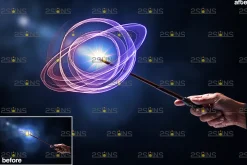 Magic wands photoshop overlay