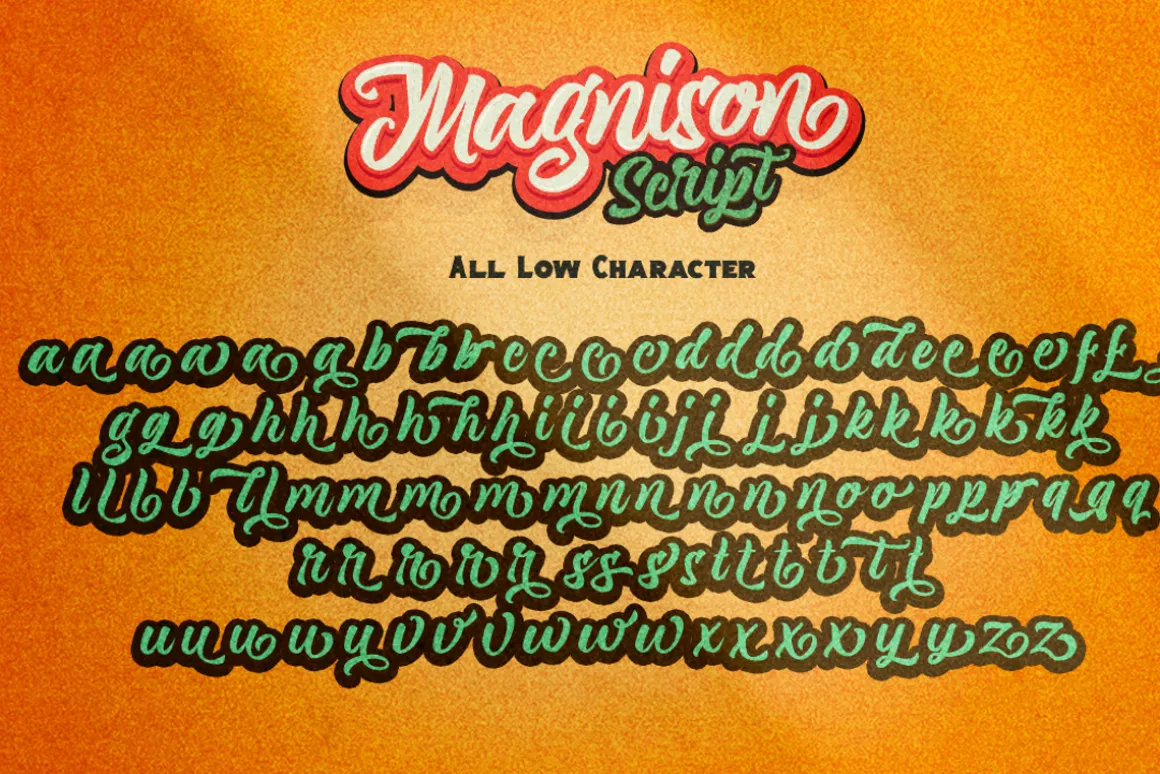 Magnison Font Pack + Bonus