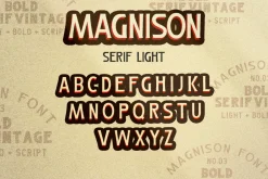 Magnison Font Pack + Bonus