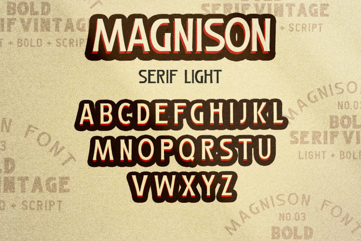 Magnison Font Pack + Bonus