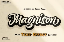 Magnison Font Pack + Bonus