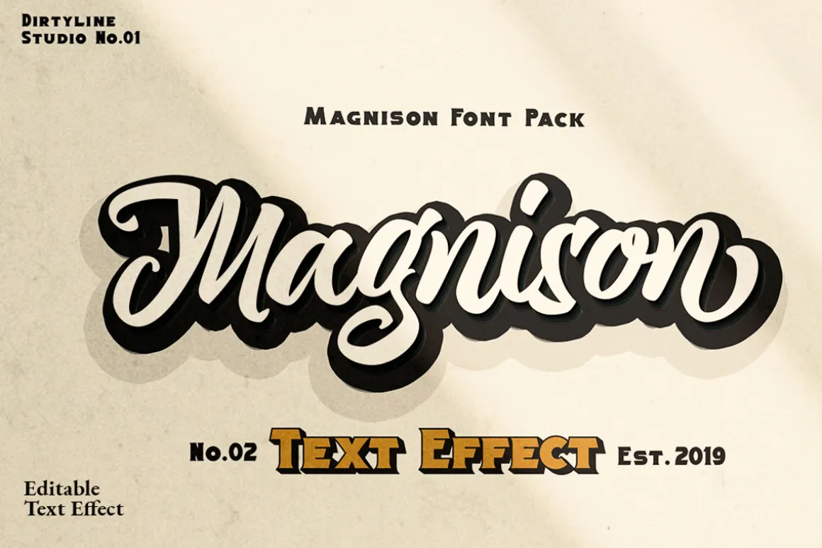 Magnison Font Pack + Bonus
