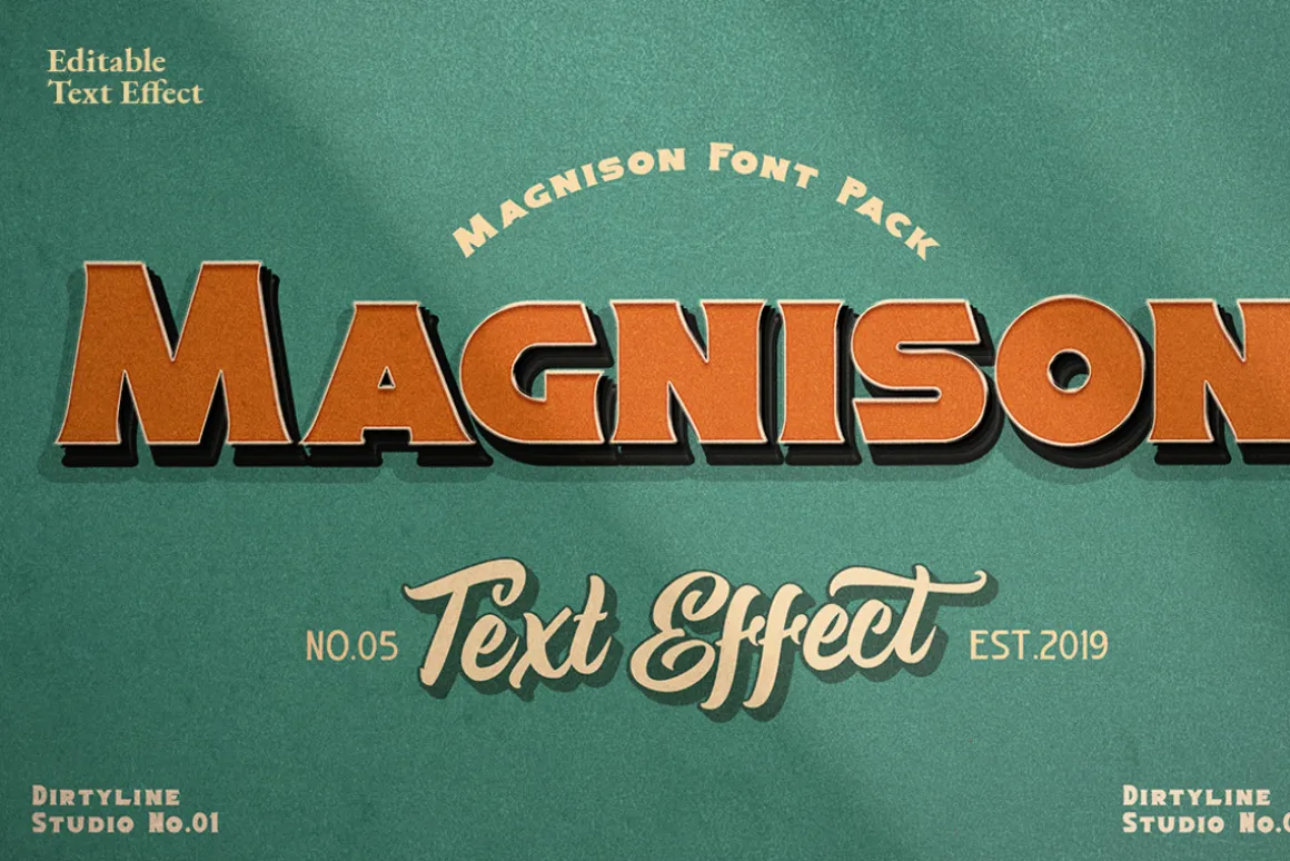 Magnison Font Pack + Bonus