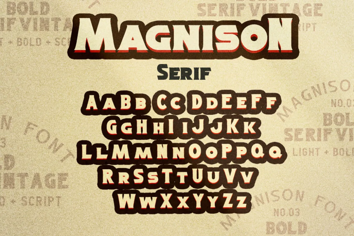 Magnison Font Pack + Bonus
