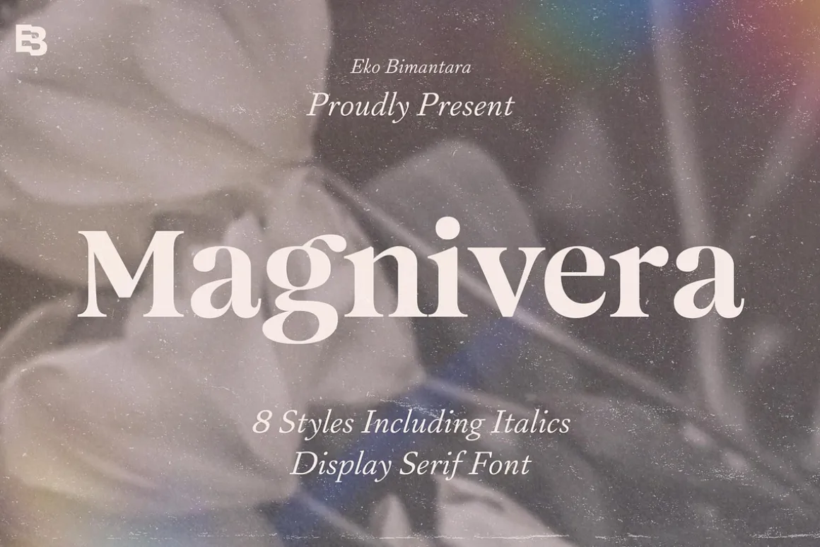 Magnivera; 8 Display Serif Font