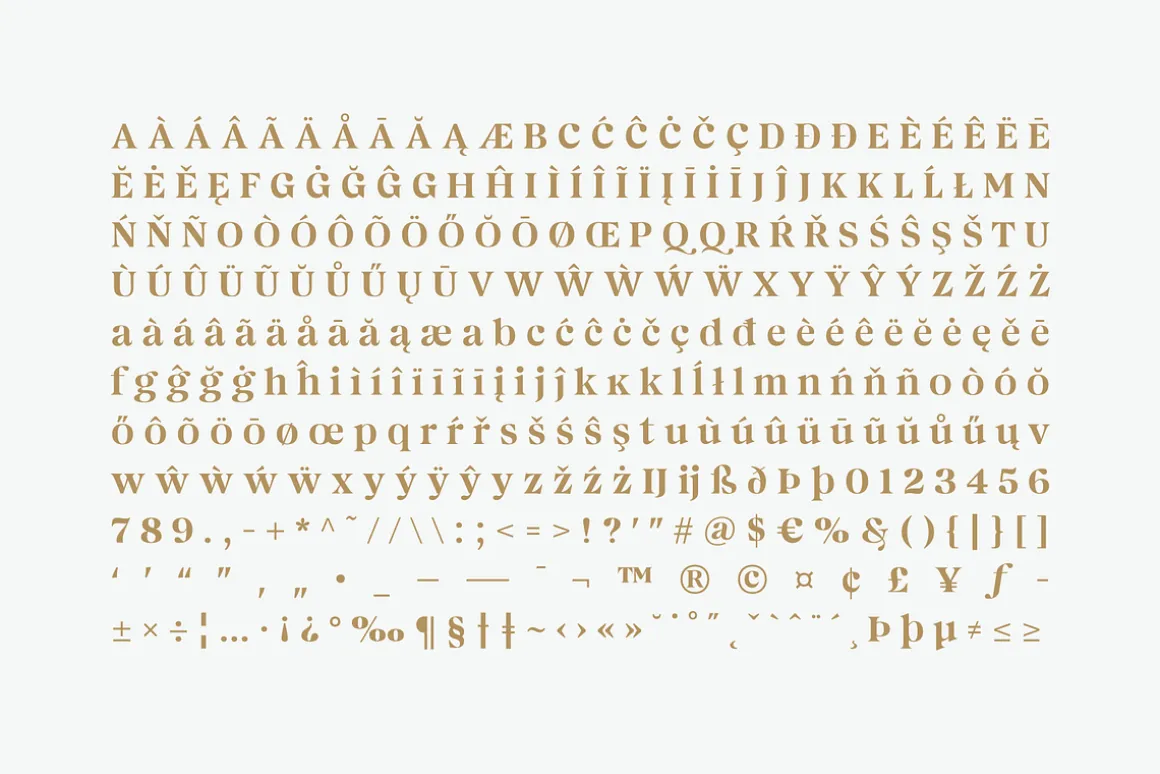 Magnivera; 8 Display Serif Font